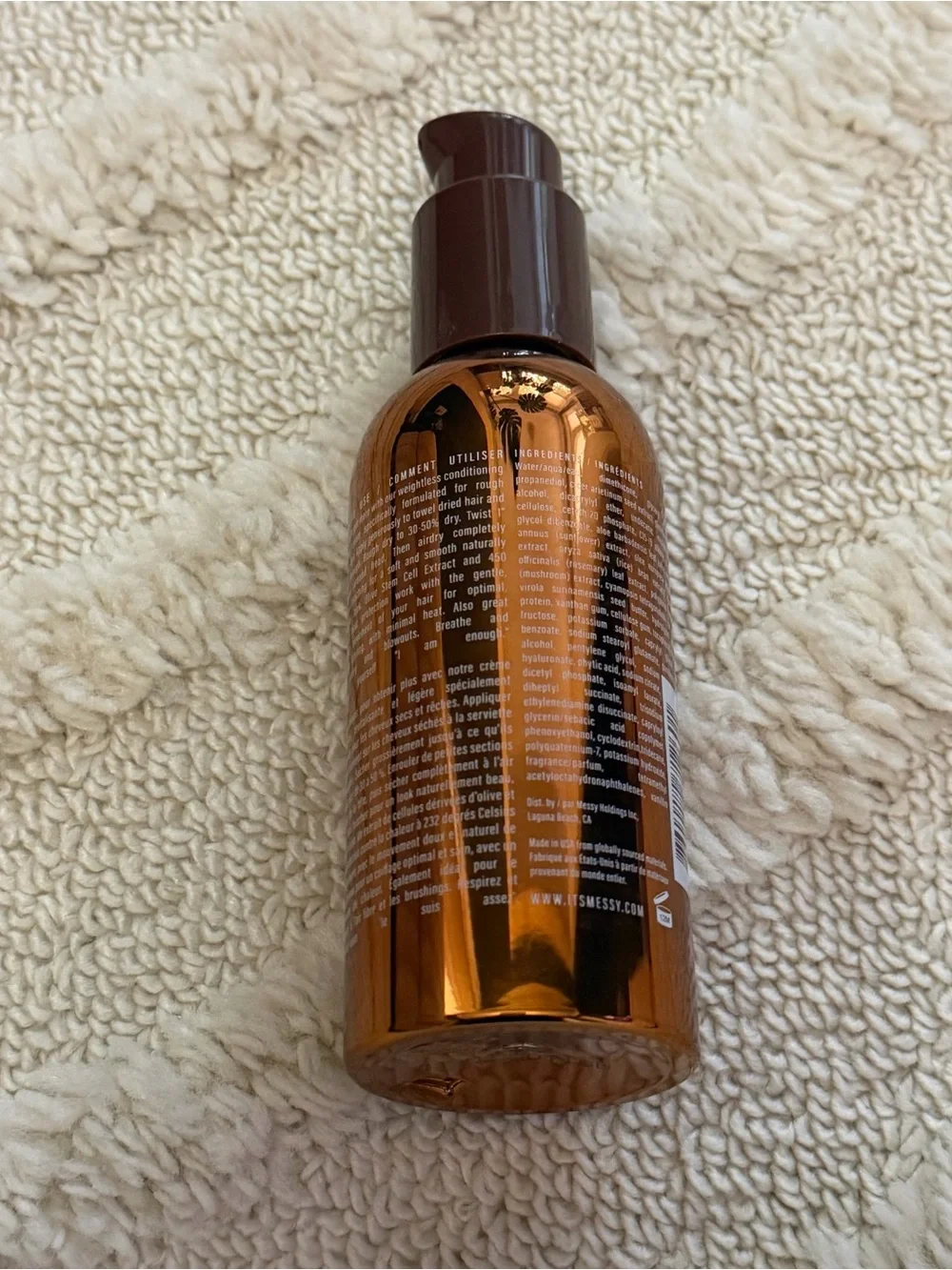 Messy By Alli Webb I Am Enough Rough Dry Style Cream 5 Fl Oz NWOB